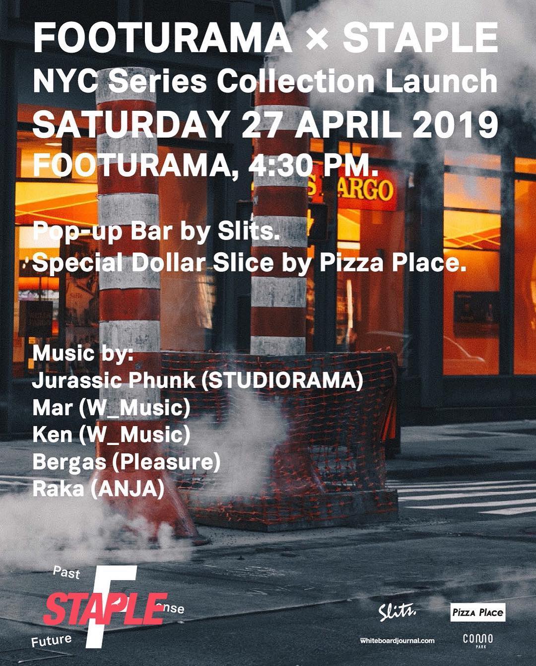 Footurama x Staple NYC Series Collection Launch - Whiteboard Journal