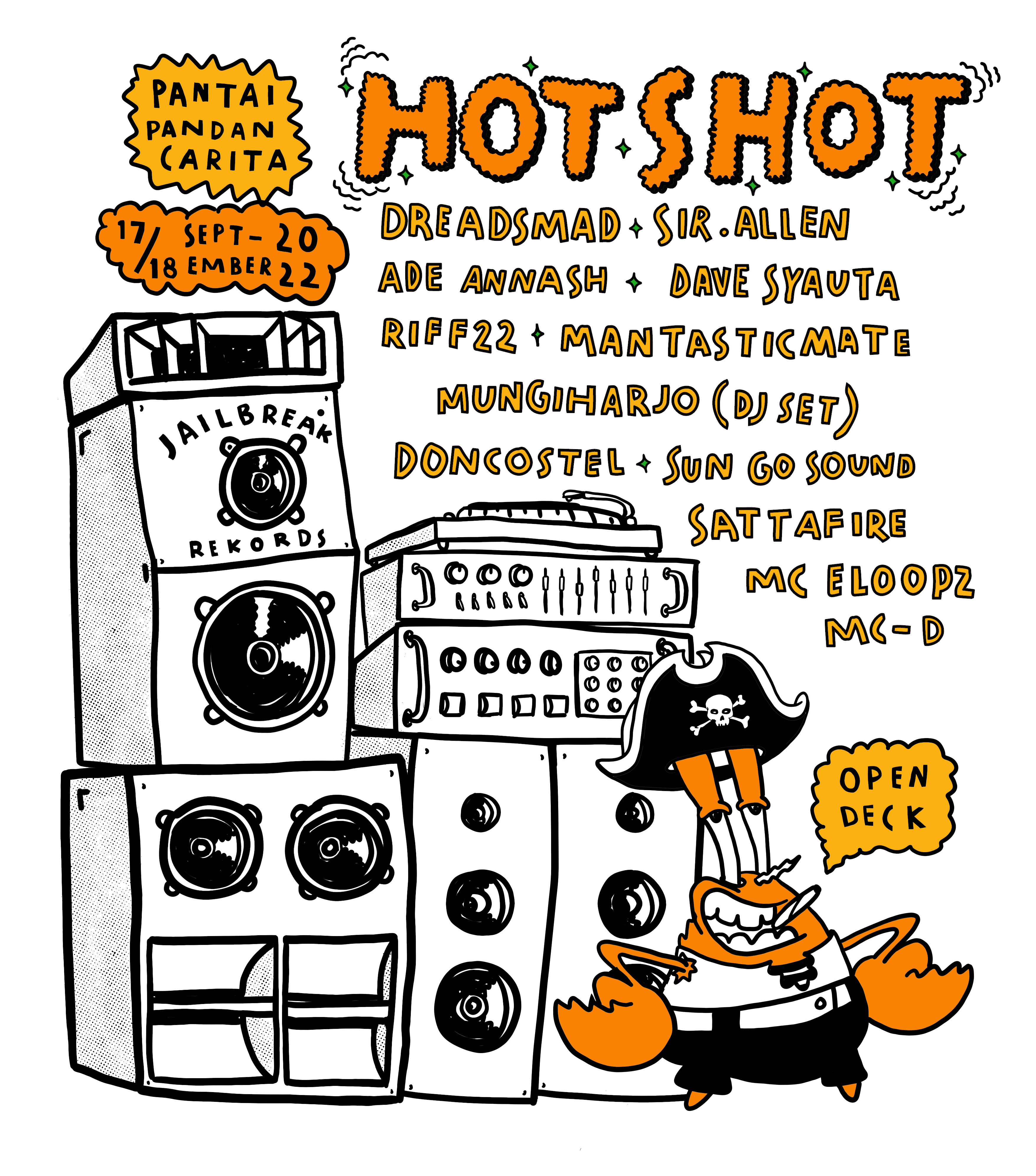 Jailbreak Rekords Gelar Hot Shot Festival di Pesisir Pantai